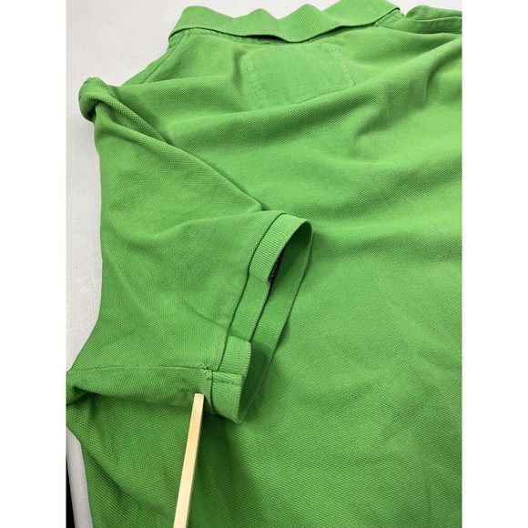 American Eagle Men's L Polo Golf Shirt Short Sleeve Green Vintage Fit Clean! - Picture 14 of 15